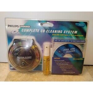 Philips Magnavox PM62030 Complete CD DVD Radial Cleaning System